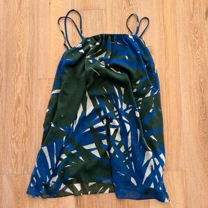 Lost + Wander Chiffon Tunic Mini Dress